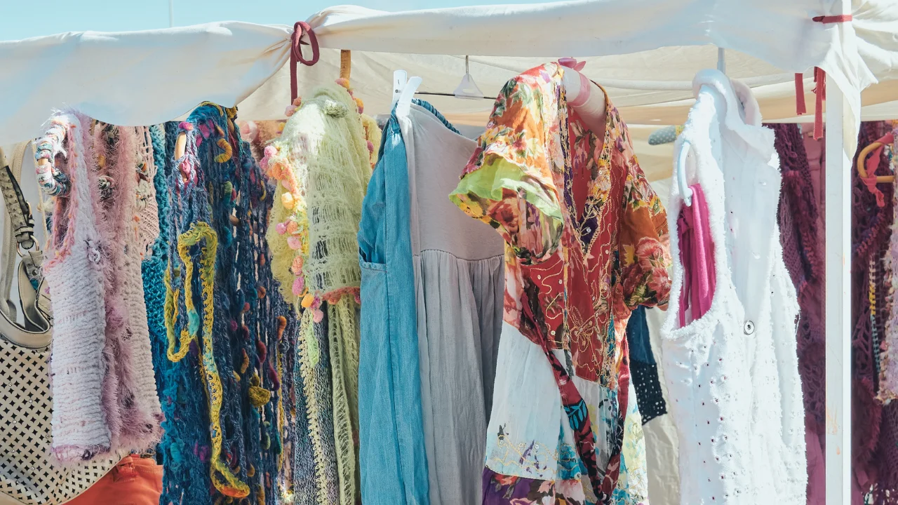 Marché hippie à Ibiza