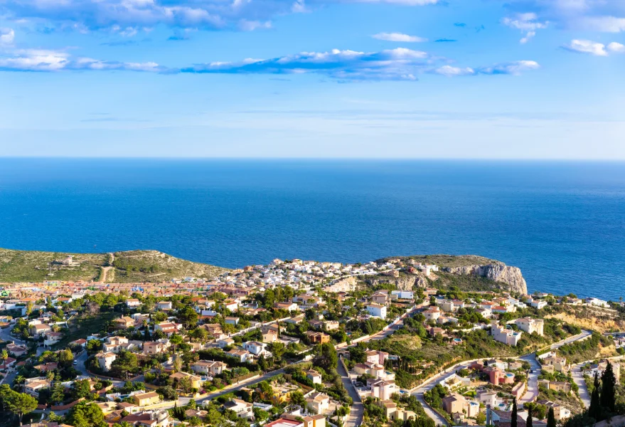 Widok na Cumbre del Sol