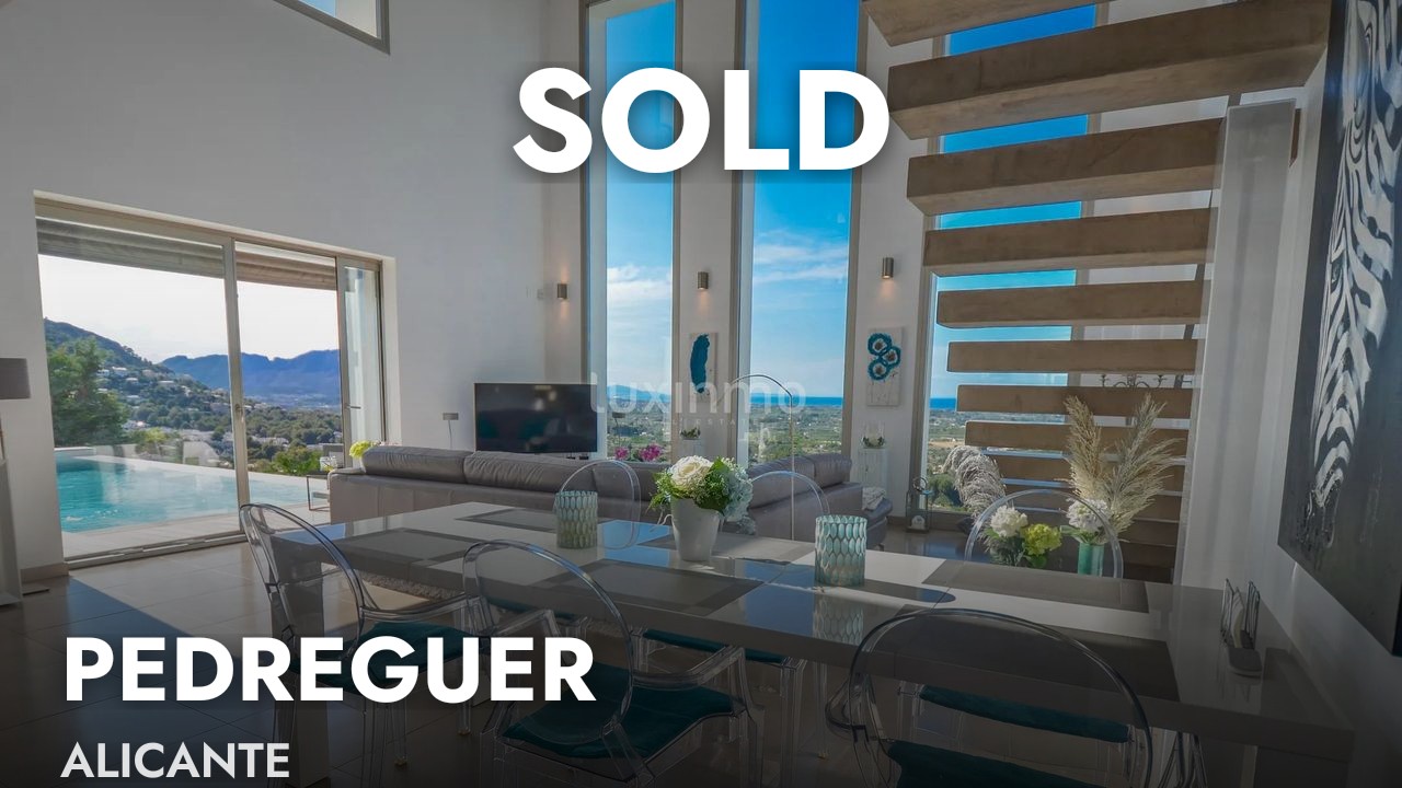 Video Tour - STUNNING VIEWS Ibiza-Style Villa near La Sella Golf - Luxinmo Real Estate
