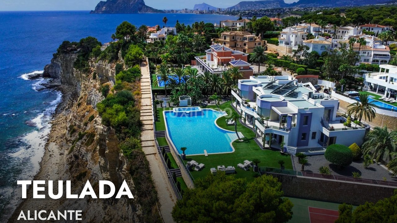 CLIFFSIDE Mediterranean MANSION: Seven En-Suite Bedrooms with BAY VIEWS - Luxinmo Real Estate