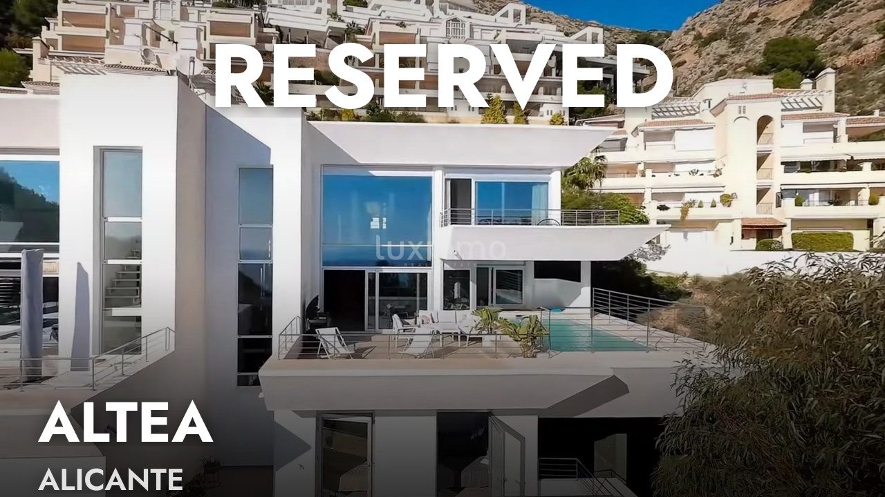 MODERN DESIGNER Villa for Sale in ALTEA HILLS